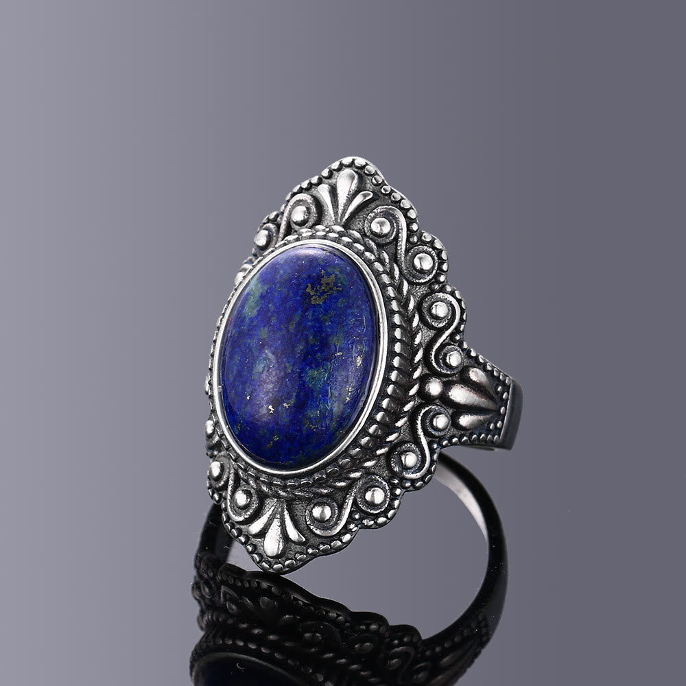 Olivenorma Antique Boho Jewelry Natural Gemstone Ring