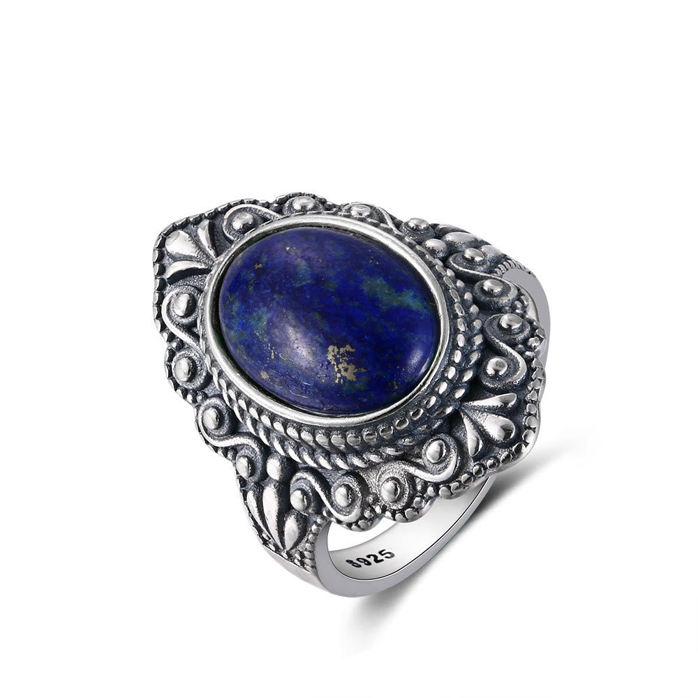 Olivenorma Antique Boho Jewelry Natural Gemstone Ring