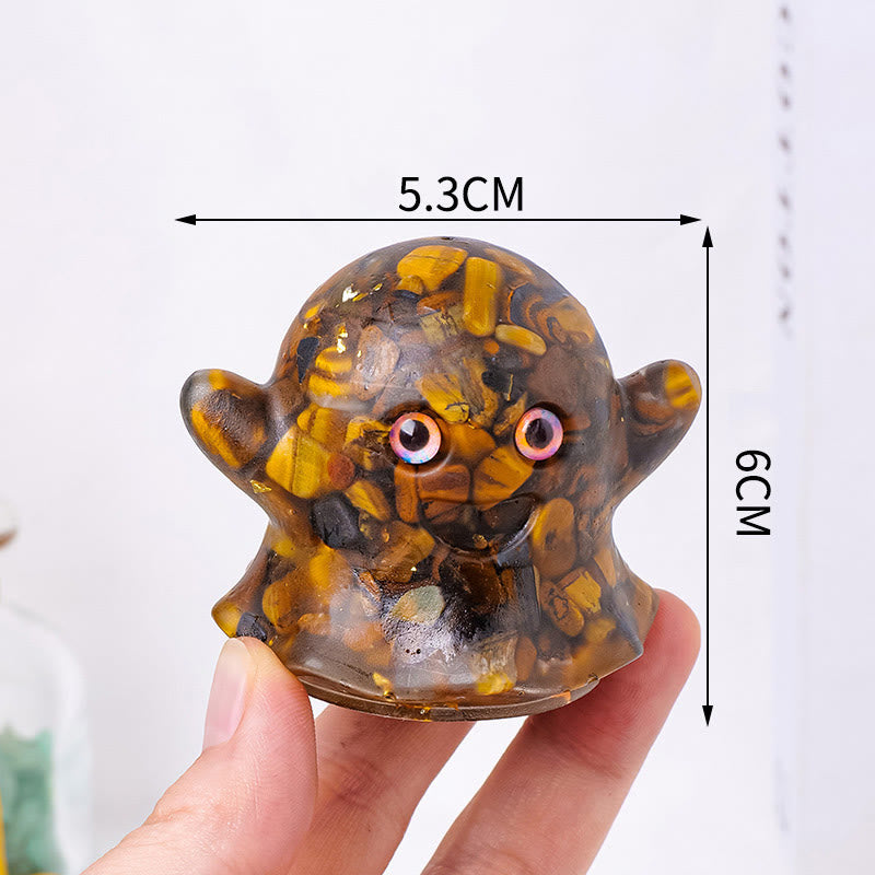 Olivenorma Ghost Natural Gem Ornament Genuine Stone Decoration