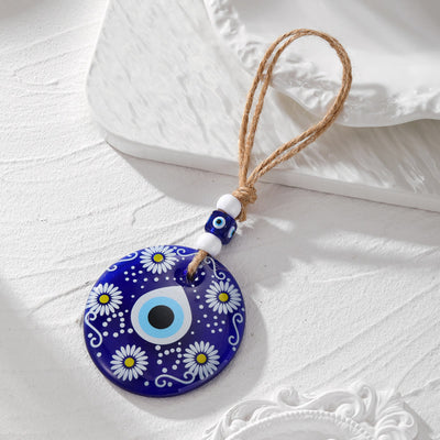 Olivenorma Evil Eye Symbol Painting Car Accessory Keychain