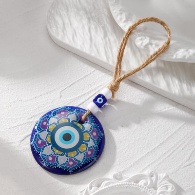 Olivenorma Evil Eye Symbol Painting Car Accessory Keychain