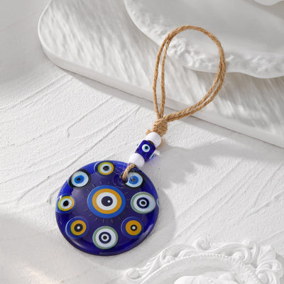 Olivenorma Evil Eye Symbol Painting Car Accessory Keychain