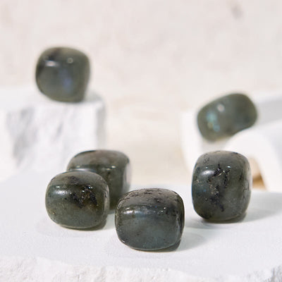 Olivenorma Natural Polished Labradorite Tumbled Stone