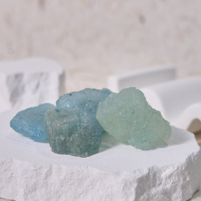 Olivenorma Natural Raw Aquamarine Bulk Tumbled Stone