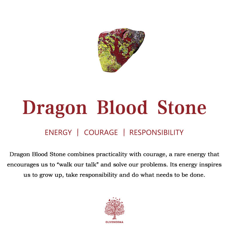 Olivenorma Natural Dragon Blood Stone Crystal Sphere