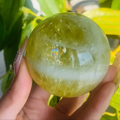 Olivenorma Natural Citrine Crystal Sphere