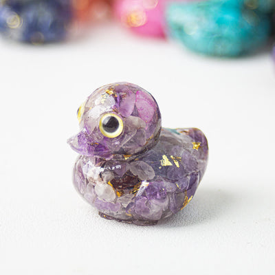 Olivenorma Natural Crystal Duck Gemstone Decoration - image 19