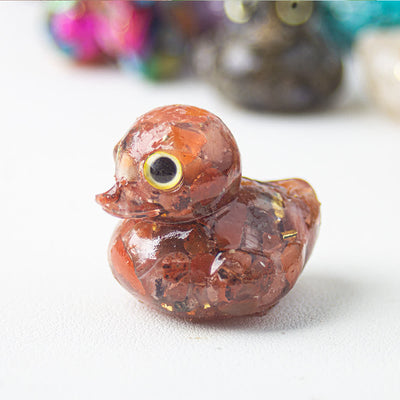 Olivenorma Natural Crystal Duck Gemstone Decoration - image 27
