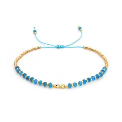 Olivenorma Natural Small Crystal Beads Bracelet