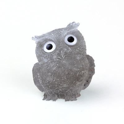Olivenorma Wise Guardian Crystal Owl  Figurine Gemstone Decoration - image 58