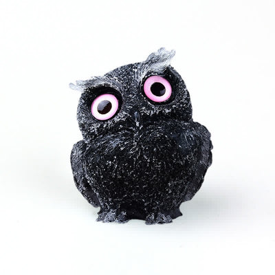 Olivenorma Wise Guardian Crystal Owl  Figurine Gemstone Decoration - image 15