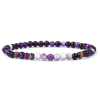 Olivenorma 4mm Natural Stone Beaded Bracelet