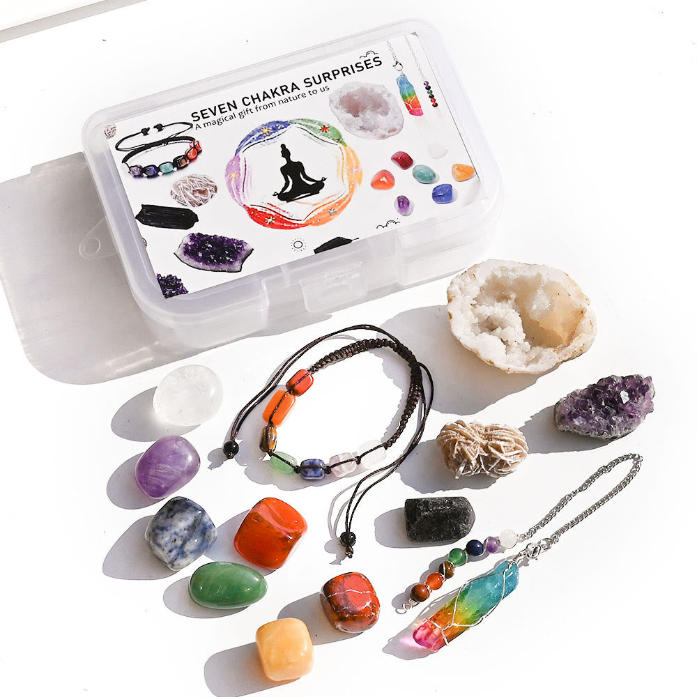 Olivenorma Crystal Energy Box Set Ornament