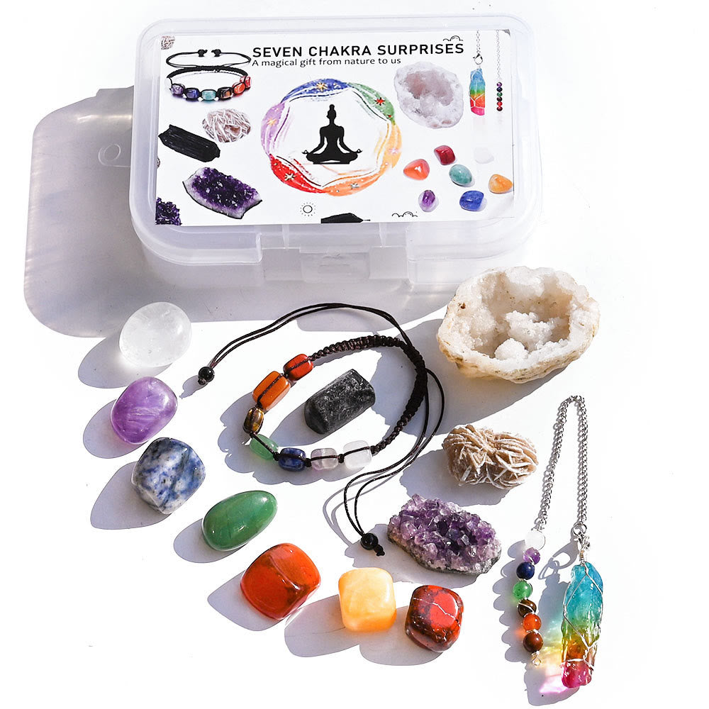 Olivenorma Crystal Energy Box Set Ornament