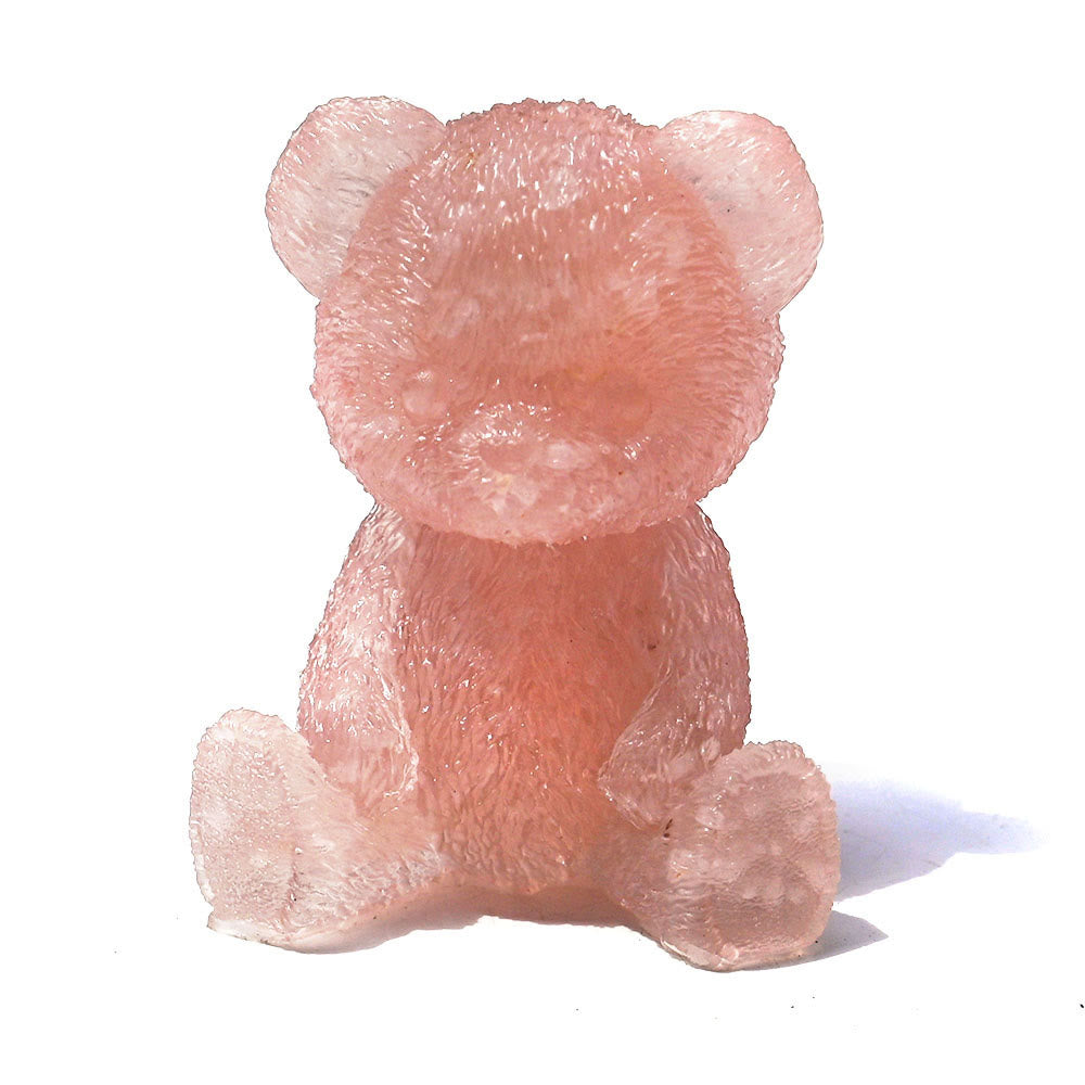 Olivenorma Crystal Epoxy Bear Gemstone Decoration