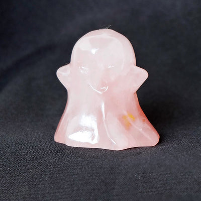 Olivenorma 3cm Natural Crystal Ghost Carving Gemstone Decoration