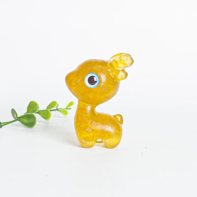 Olivenorma Crystal Gravel Epoxy Cute Fawn Gemstone Decoration