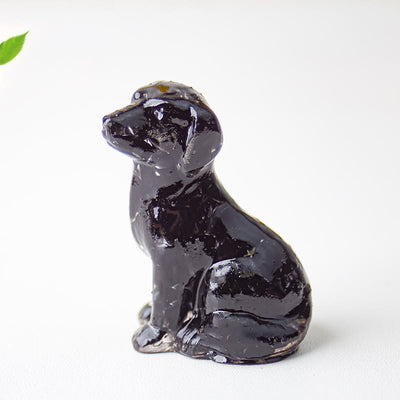 Olivenorma Crystal Gravel Epoxy Labrador Gemstone Decoration