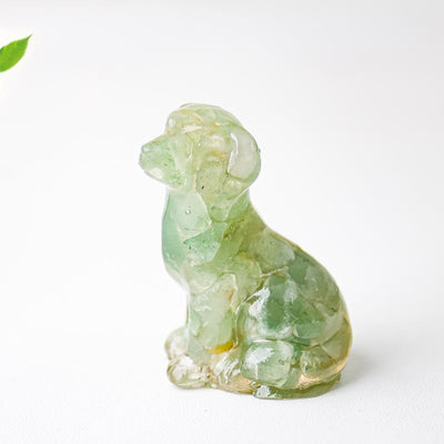 Olivenorma Crystal Gravel Epoxy Labrador Gemstone Decoration