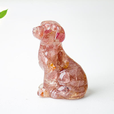 Olivenorma Crystal Gravel Epoxy Labrador Gemstone Decoration
