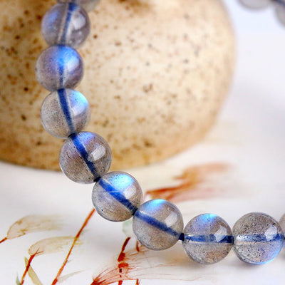Olivenorma 4-7A Natural Labradorite Beads Bracelet
