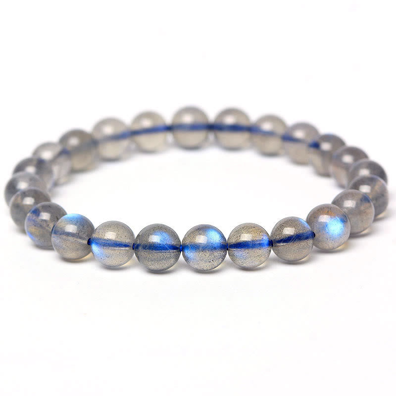 Olivenorma 4-7A Natural Labradorite Beads Bracelet