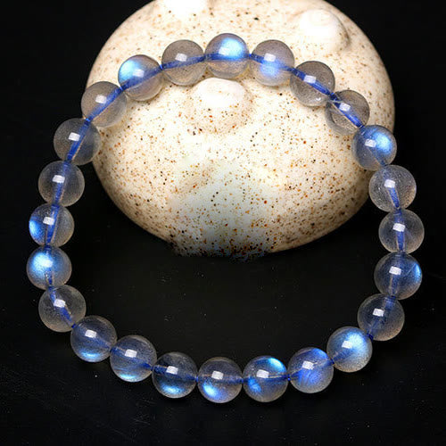 Olivenorma 4-7A Natural Labradorite Beads Bracelet