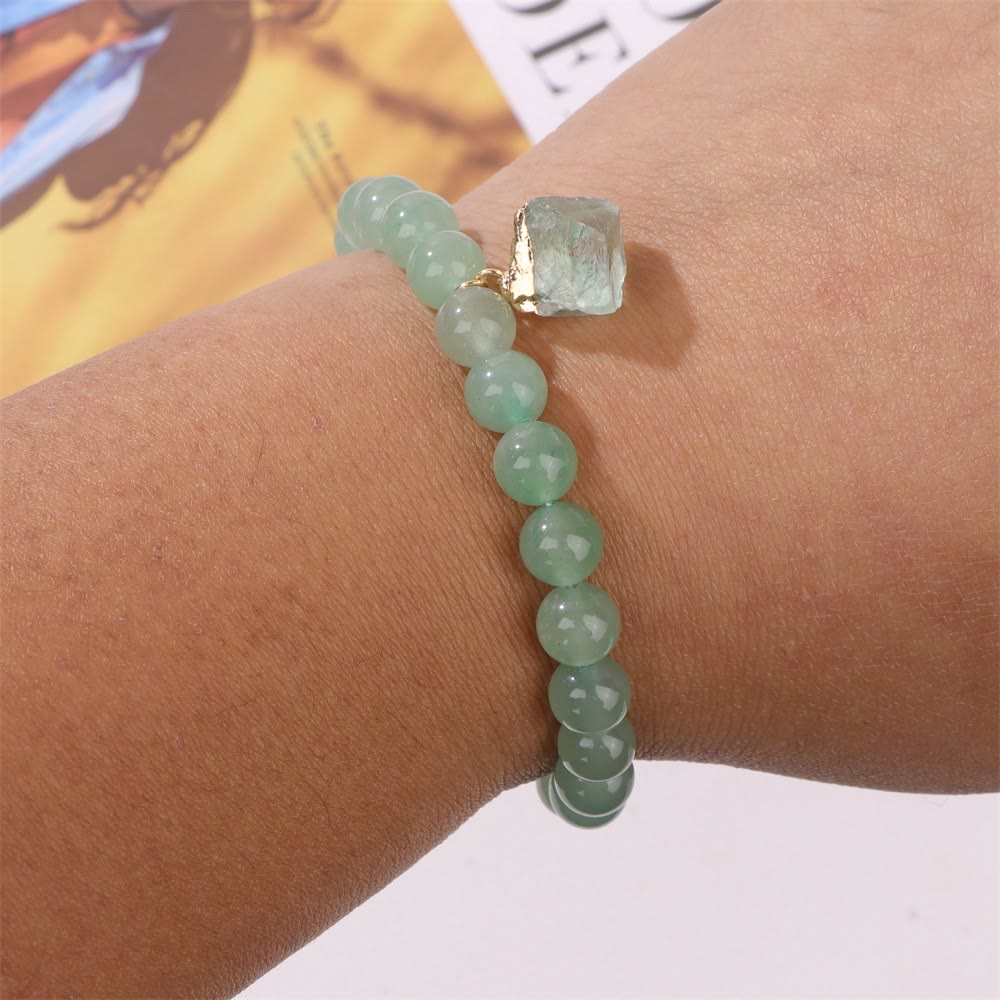 Olivenorma Natural Stone Lava Stone Beads Pendant Bracelet