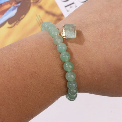 Olivenorma Natural Stone Lava Stone Beads Pendant Bracelet