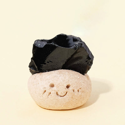 Olivenorma Natural Irregular Crystal Small Bean Decoration