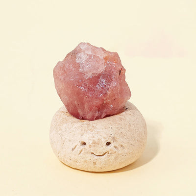 Olivenorma Natural Irregular Crystal Small Bean Decoration