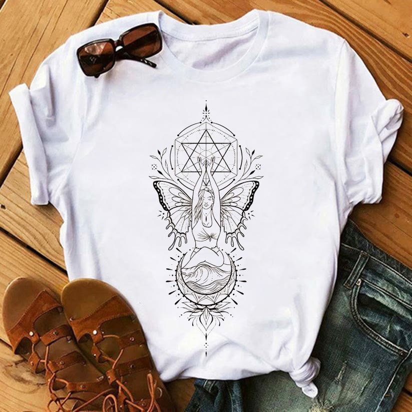 Olivenorma Tree of Life Inspirational Cotton T-Shirts