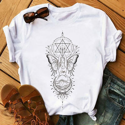 Olivenorma Tree of Life Inspirational Cotton T-Shirts