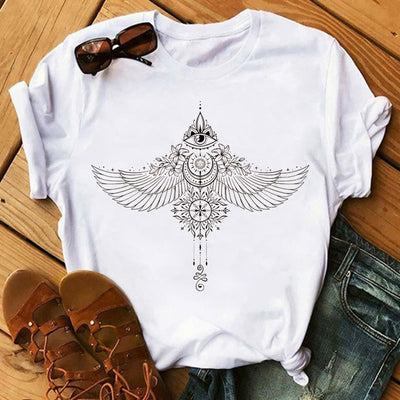 Olivenorma Tree of Life Inspirational Cotton T-Shirts