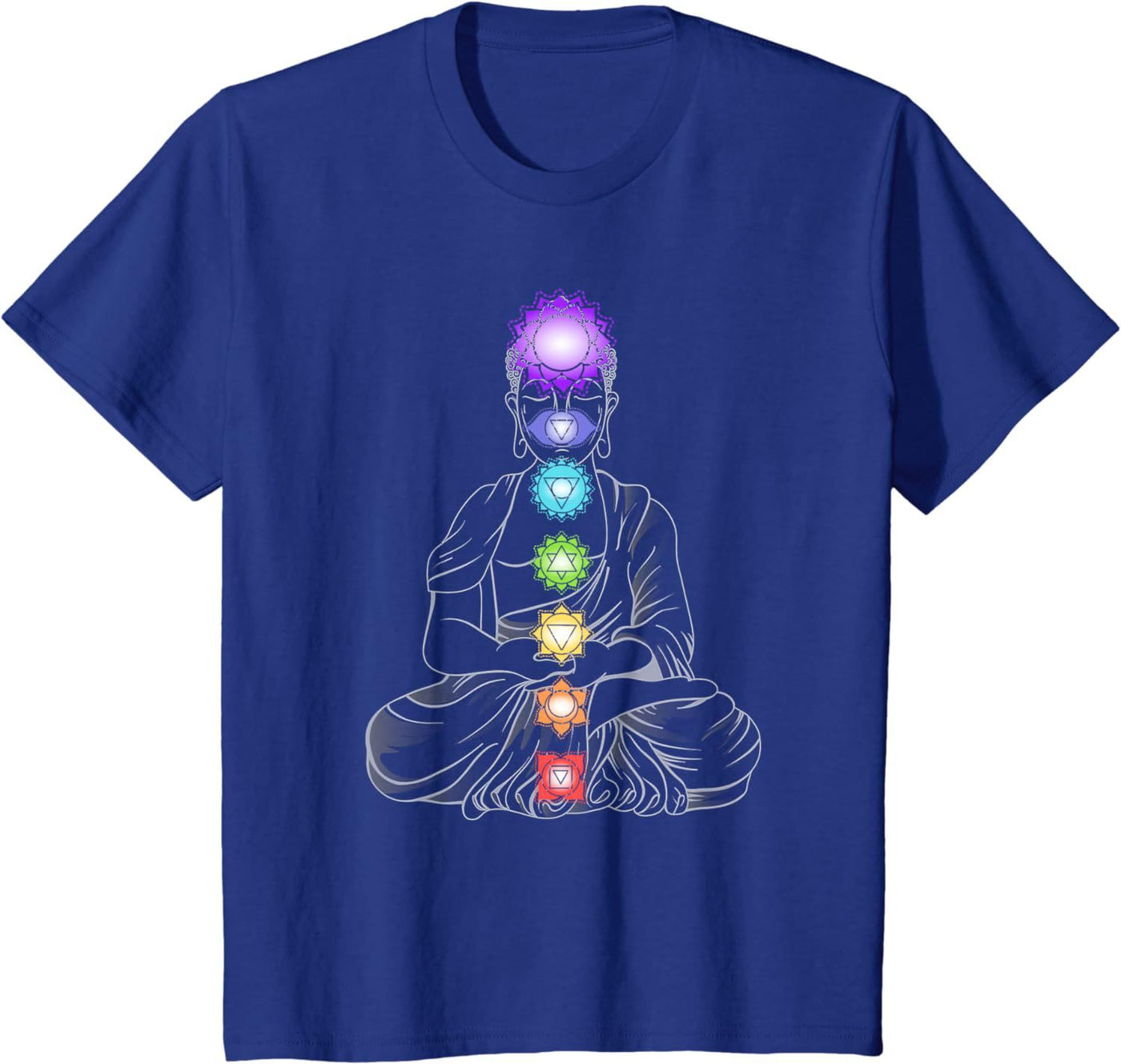 Olivenorma Yoga Meditation Spiritual Body Energy Chakra T-Shirt