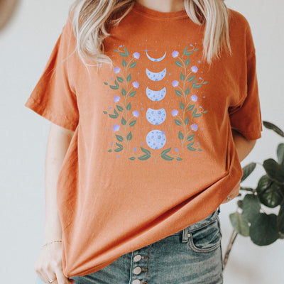 Olivenorma Celestial Moon Phases T-Shirt
