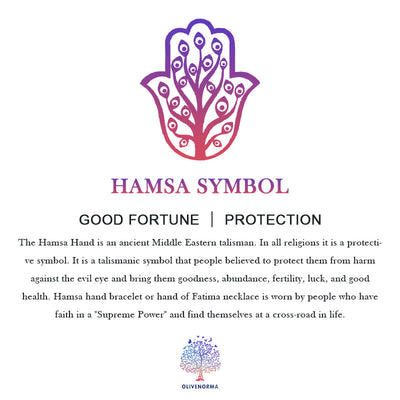 Olivenorma Cotton Hamsa Evil Eye Printed T-Shirt
