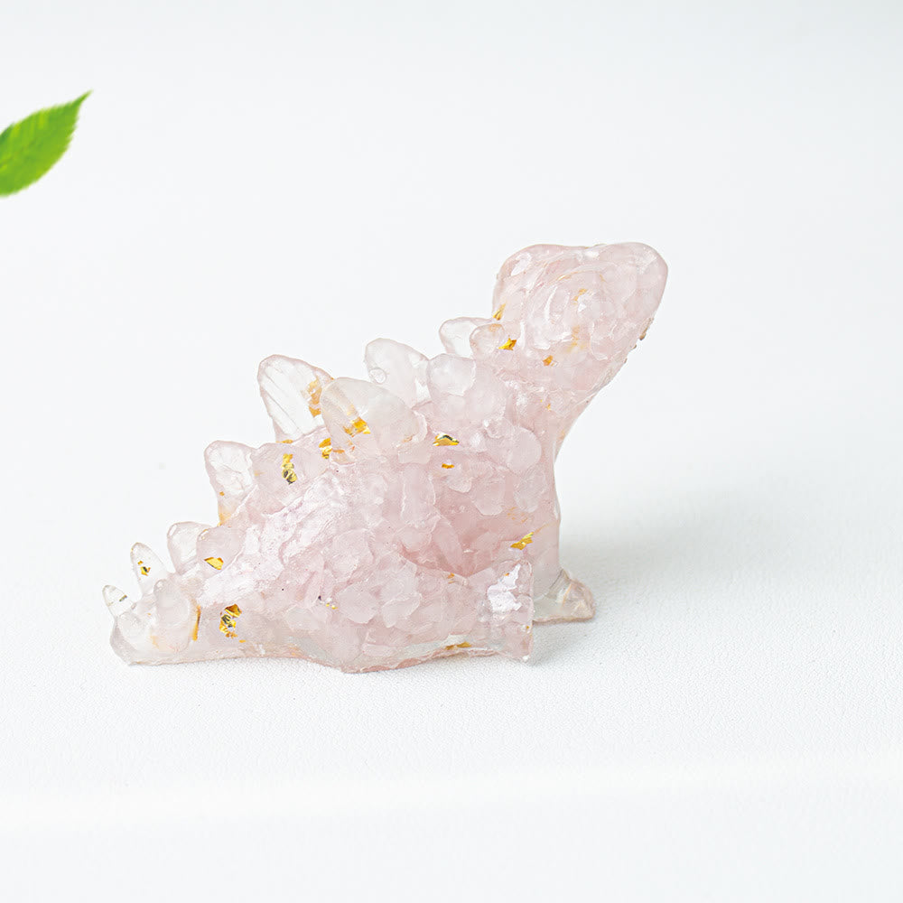 Olivenorma Crystal Epoxy Cute Little Dinosaur Gemstone Decoration