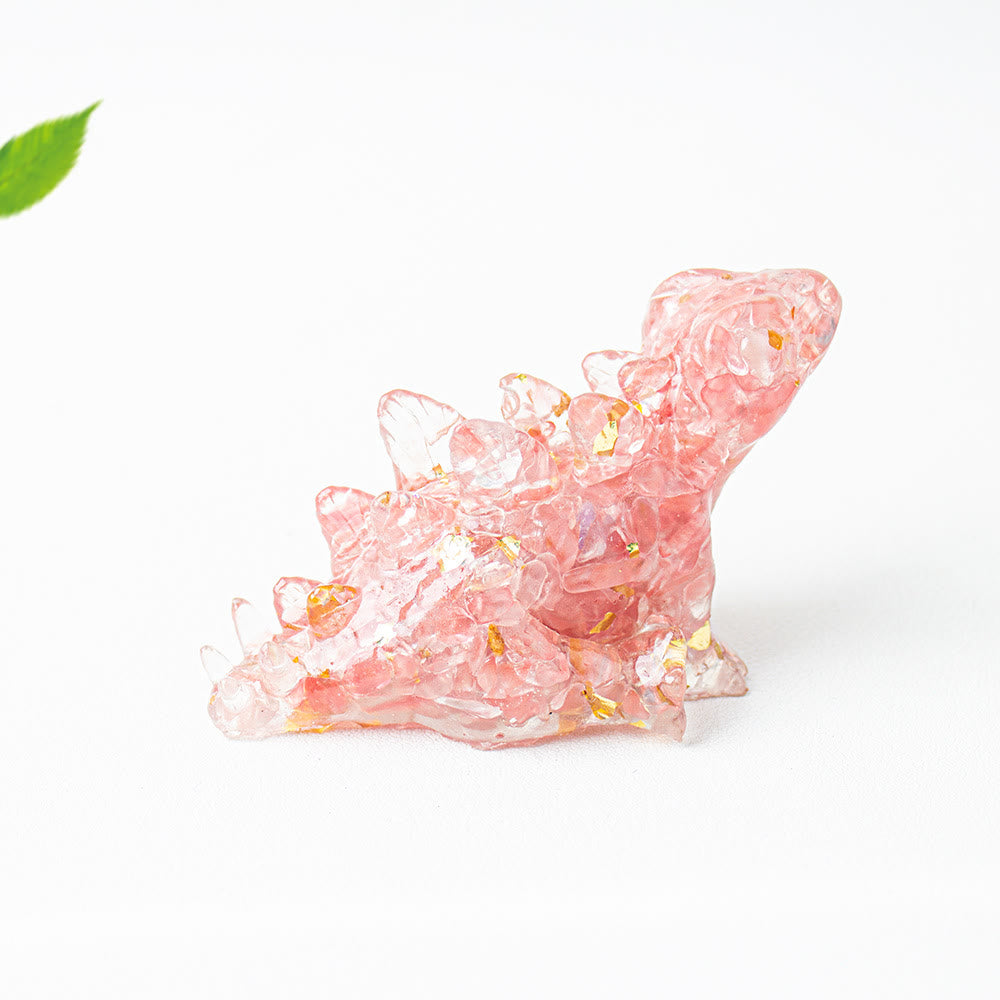 Olivenorma Crystal Epoxy Cute Little Dinosaur Gemstone Decoration