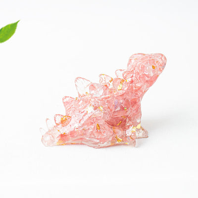Olivenorma Crystal Epoxy Cute Little Dinosaur Gemstone Decoration