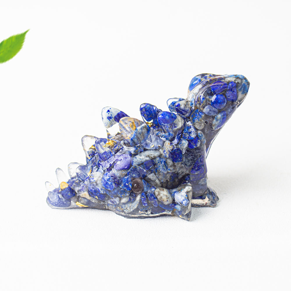 Olivenorma Crystal Epoxy Cute Little Dinosaur Gemstone Decoration
