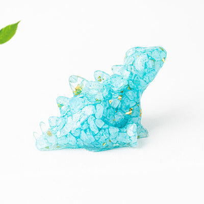 Olivenorma Crystal Epoxy Cute Little Dinosaur Gemstone Decoration