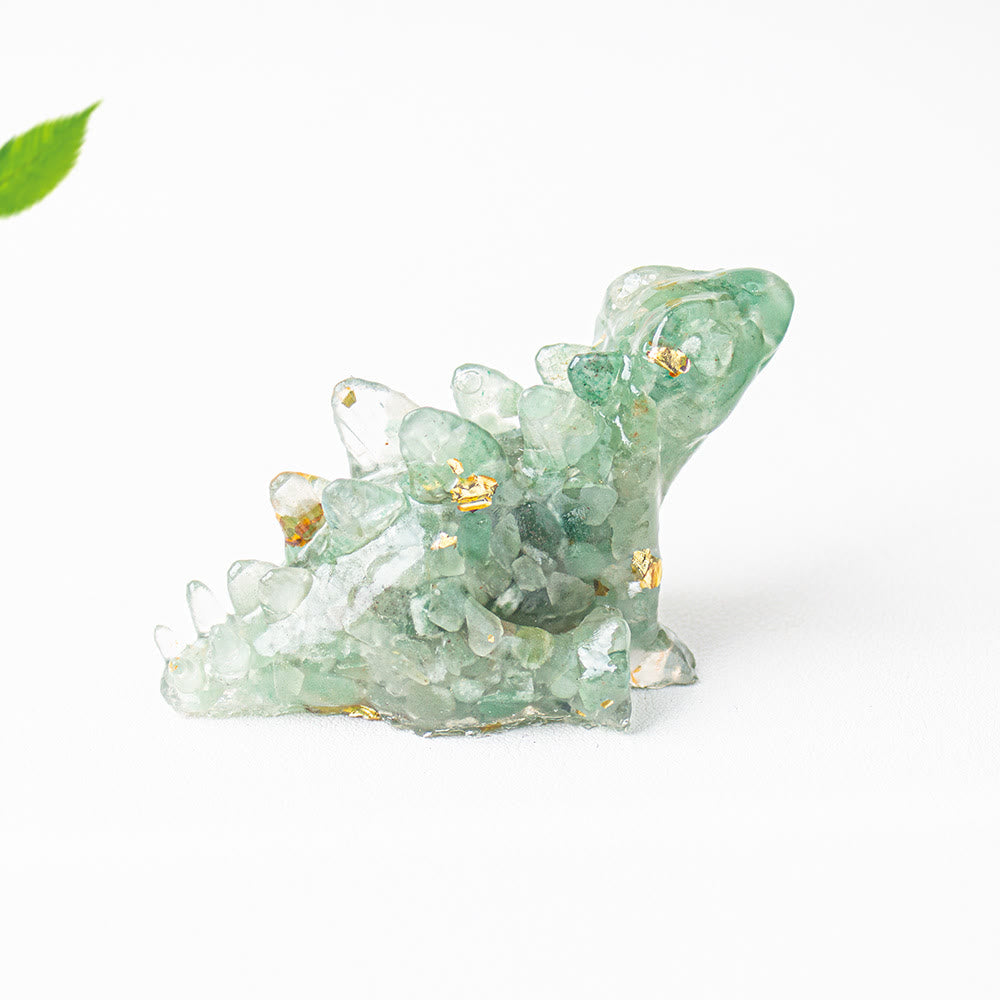Olivenorma Crystal Epoxy Cute Little Dinosaur Gemstone Decoration