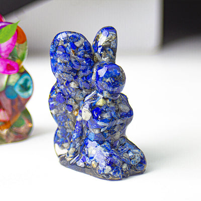 Olivenorma Crystal Epoxy Butterfly Fairy Gemstone Decoration