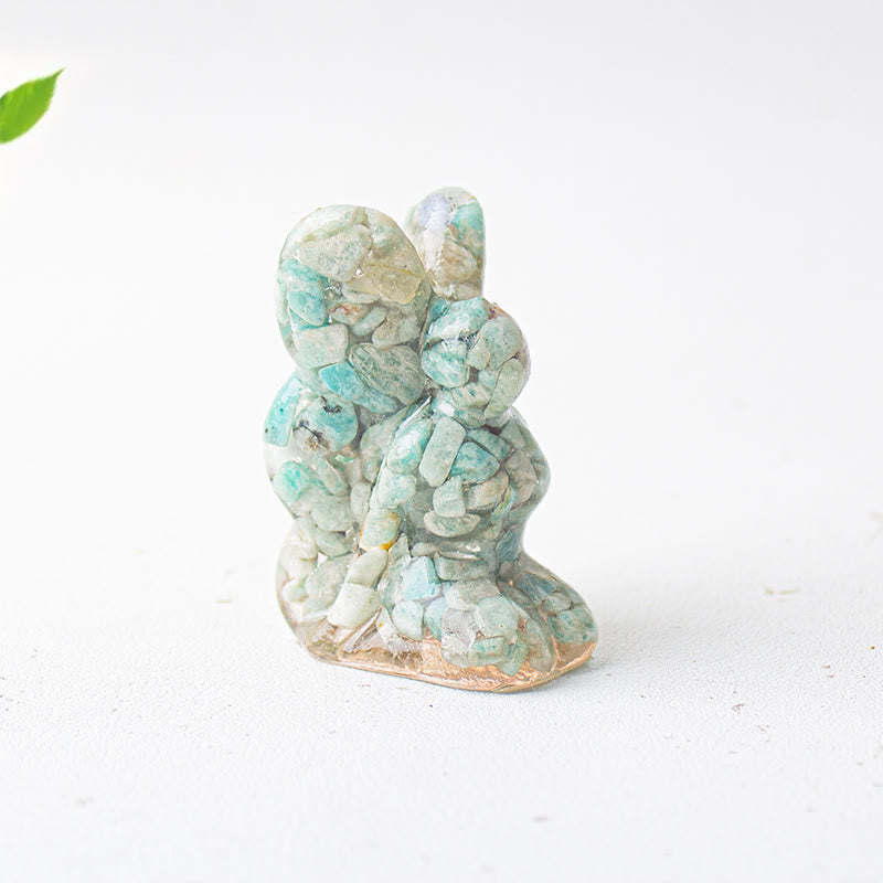 Olivenorma Crystal Epoxy Butterfly Fairy Gemstone Decoration