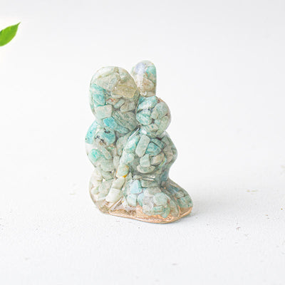 Olivenorma Crystal Epoxy Butterfly Fairy Gemstone Decoration