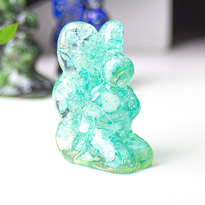 Olivenorma Crystal Epoxy Butterfly Fairy Gemstone Decoration