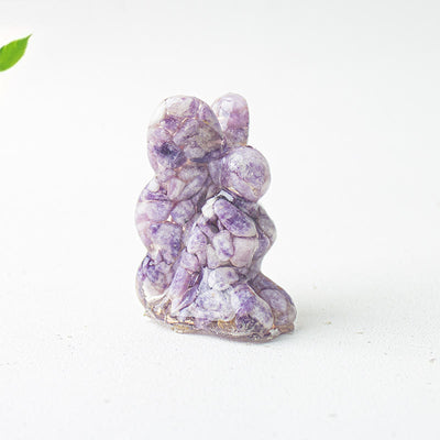 Olivenorma Crystal Epoxy Butterfly Fairy Gemstone Decoration