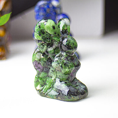 Olivenorma Crystal Epoxy Butterfly Fairy Gemstone Decoration