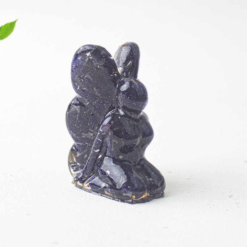 Olivenorma Crystal Epoxy Butterfly Fairy Gemstone Decoration